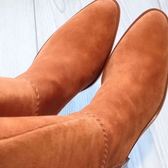 (T-4125)  Vince Camuto Women's KALEECA Knee High Boot, Warm Caramel, Sz 9 - Picture 8 of 14